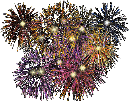 Gifs animés feux d'artifices 14